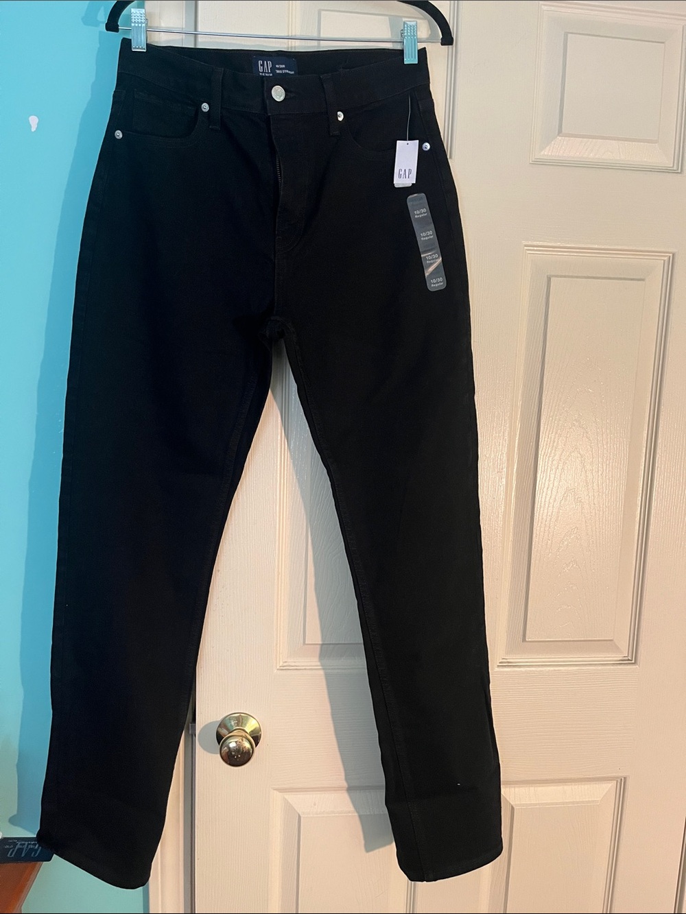 GAP  Slim Straight Jeans in Black